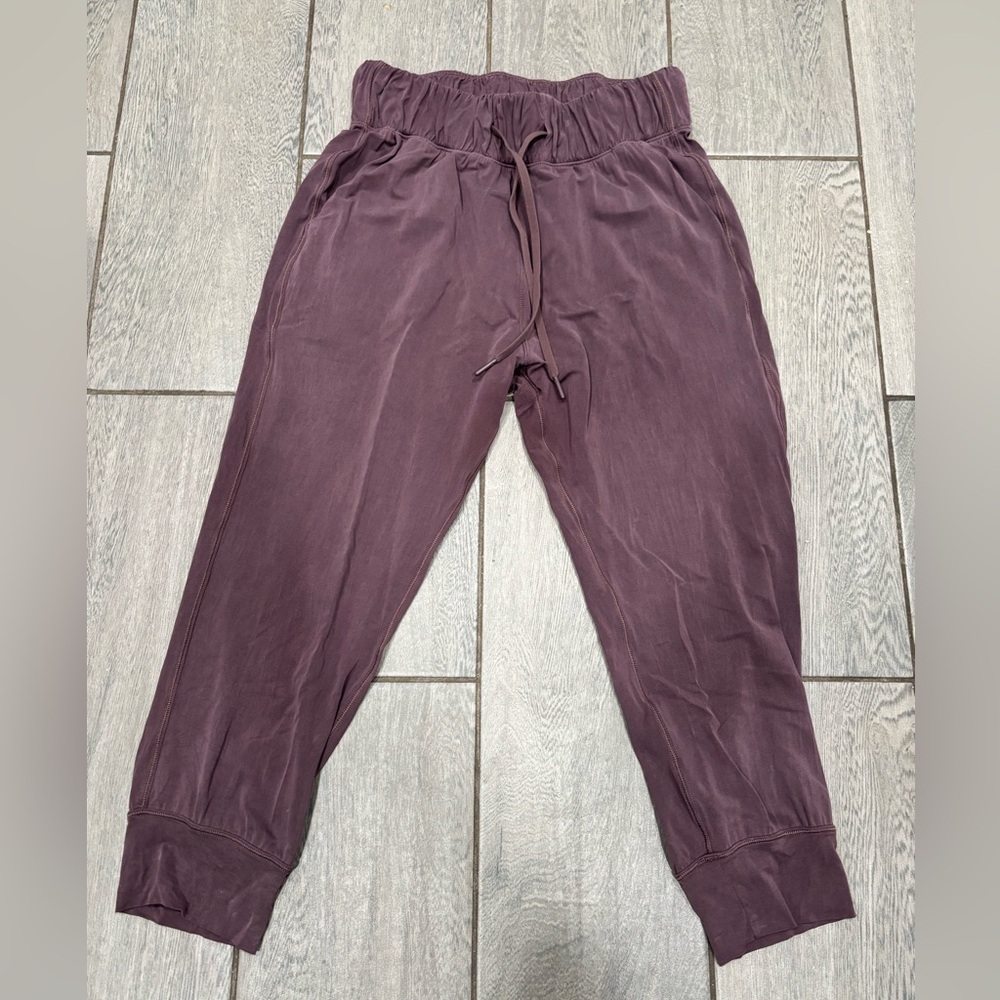 Lululemon Lost in Leisure Crop Jogger Antique Bark Size 4 - Picture 4 of 9